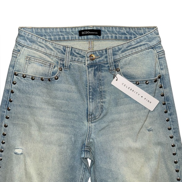 NWT bcbgeneration x celebrity pink studded jeans - Picture 2 of 6